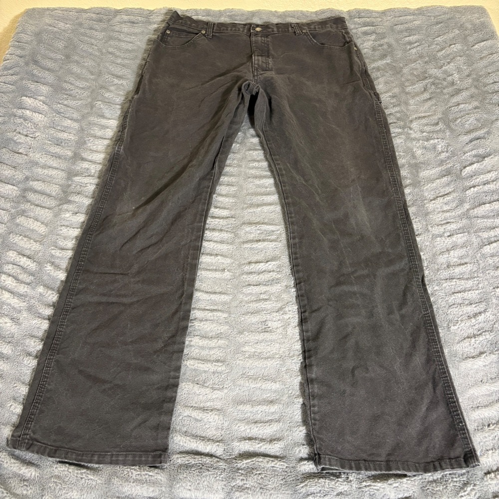 Genuine Dickies Mens Black Carpenter Pants 36x34 EU1939RBK Utility Workwear